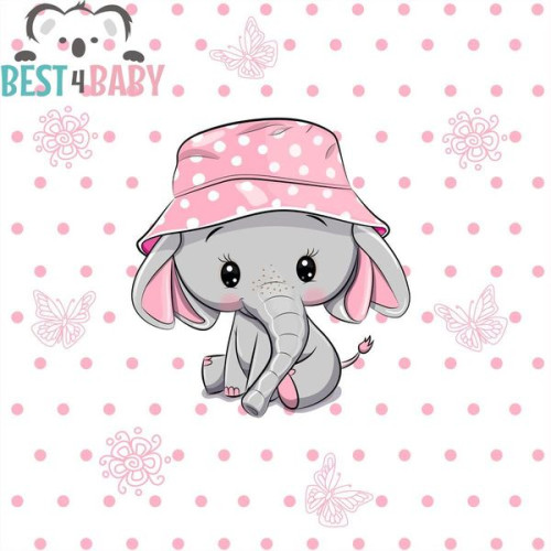 Elefántos, pöttyös poszter