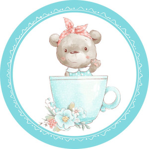 BWP-02 Best4Baby prémium türkizkék óriás kerek macis falmatrica - 50 x 50 cm BWP-02 Best4Baby prémium türkizkék óriás kerek macis falmatrica - 50 x 50 cm