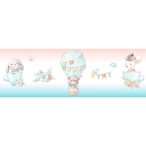 BTPP-02 "Friends & Peace" unisex, állat mintás tapétaposzter