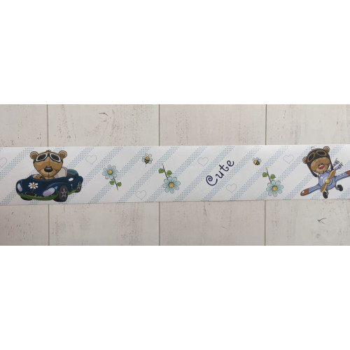 Repülős, autós macis öntapadó bordűr