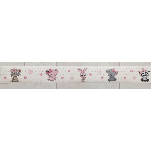 Lány állatos bordűr