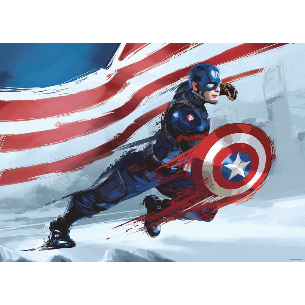 Amerika kapitánya poszter
