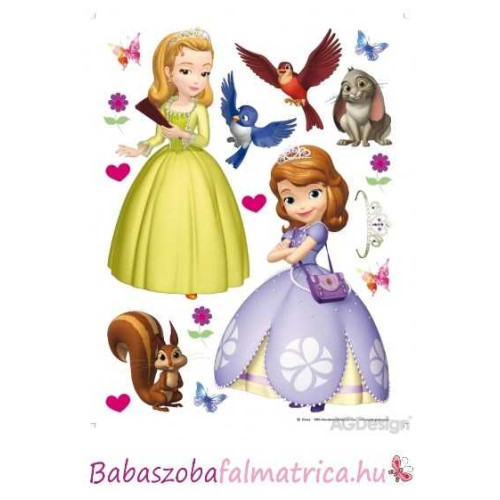 Szófia és Amber falmatrica