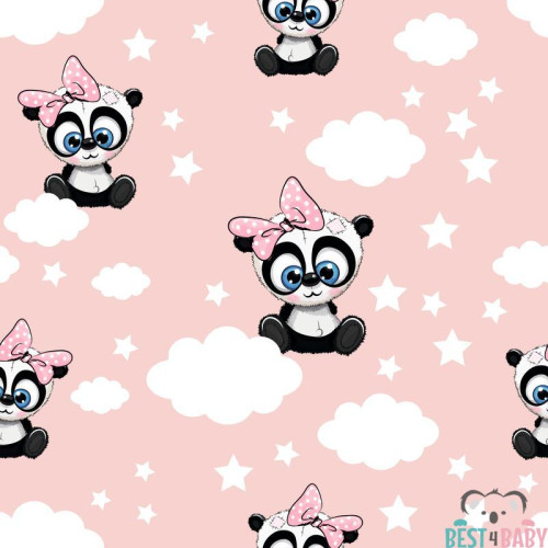 BT-24 gyerek tapéta, pandamacis