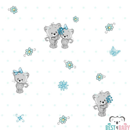 BT-04B macskás gyerek tapéta