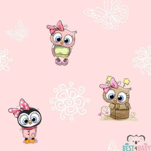 BT-10 tapéta, baglyos