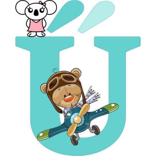 "Ú" betű matrica, menta