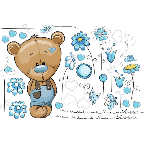 Kisfiú macis gyerek falmatrica