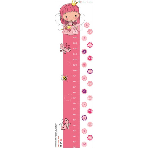 Hercegnős magasságmérő falmatrica