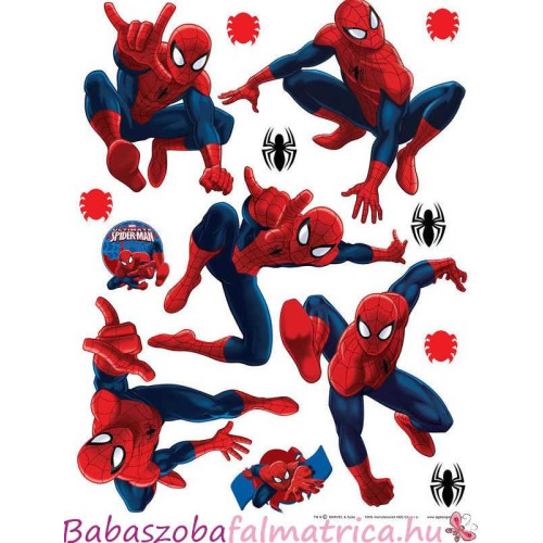 Pókember gyerekszoba falmatrica