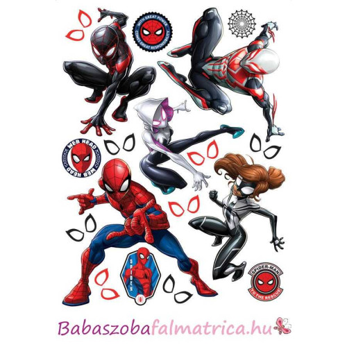 Akcióhősök kisfiú gyerekszoba falmatrica